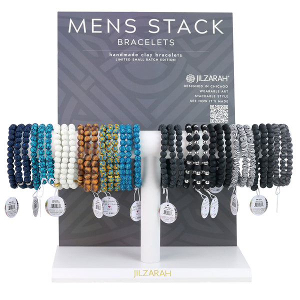 Men's Stack Bracelets JILZARAH Wholesale