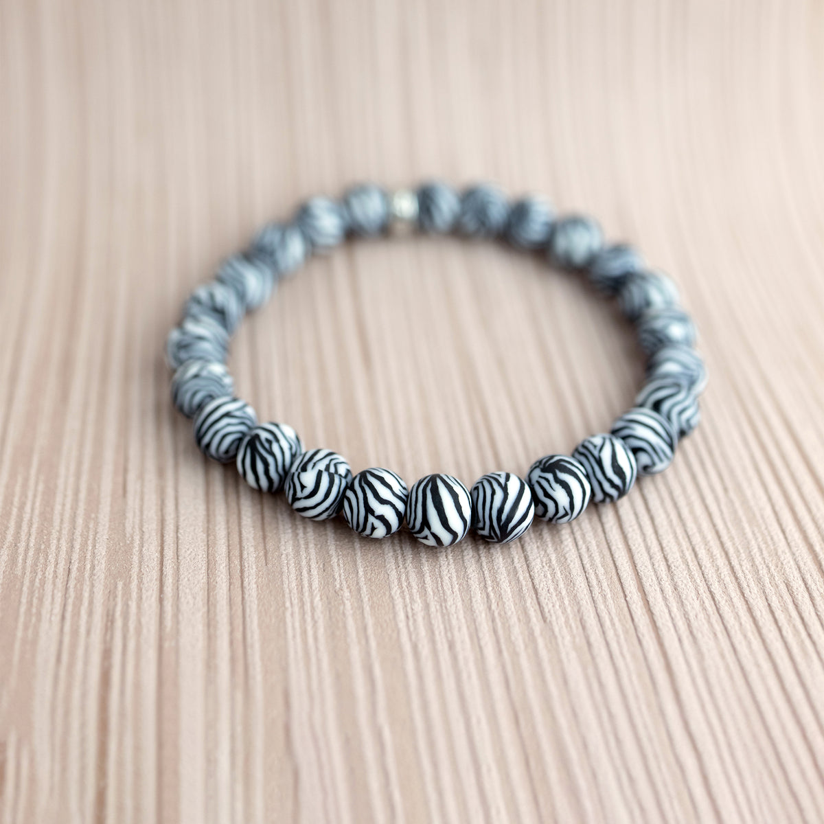 Zebra (Large) Stack Bracelet