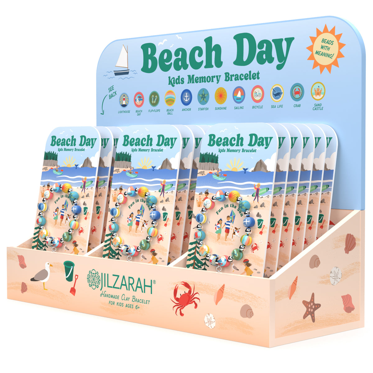 Nautical Kids Beach Day Bracelet Collection