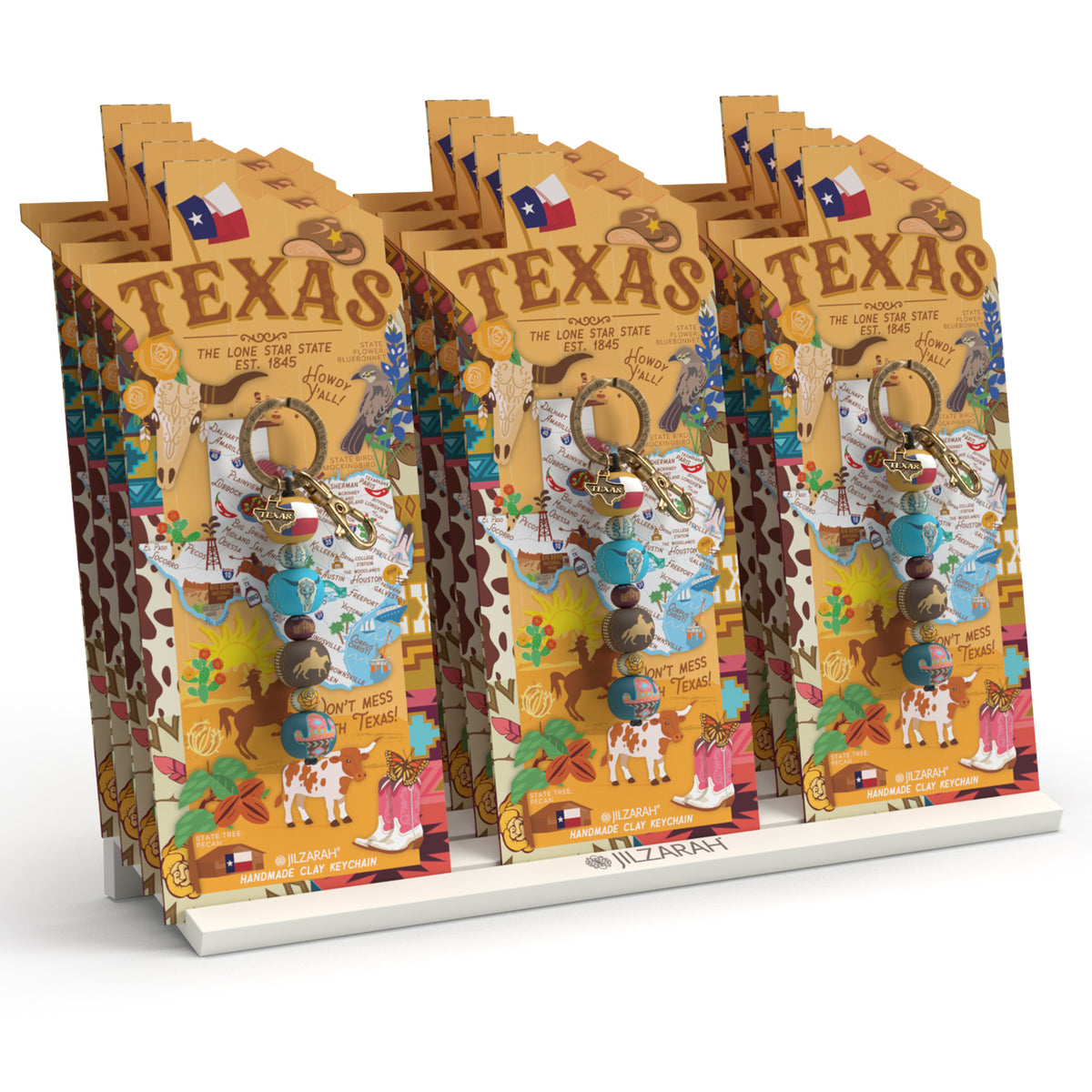 Texas Keyclip Collection