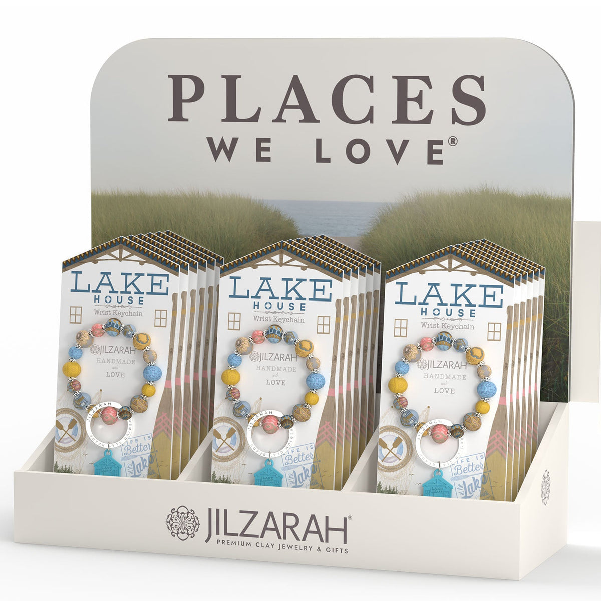Lake House Keychain Collection