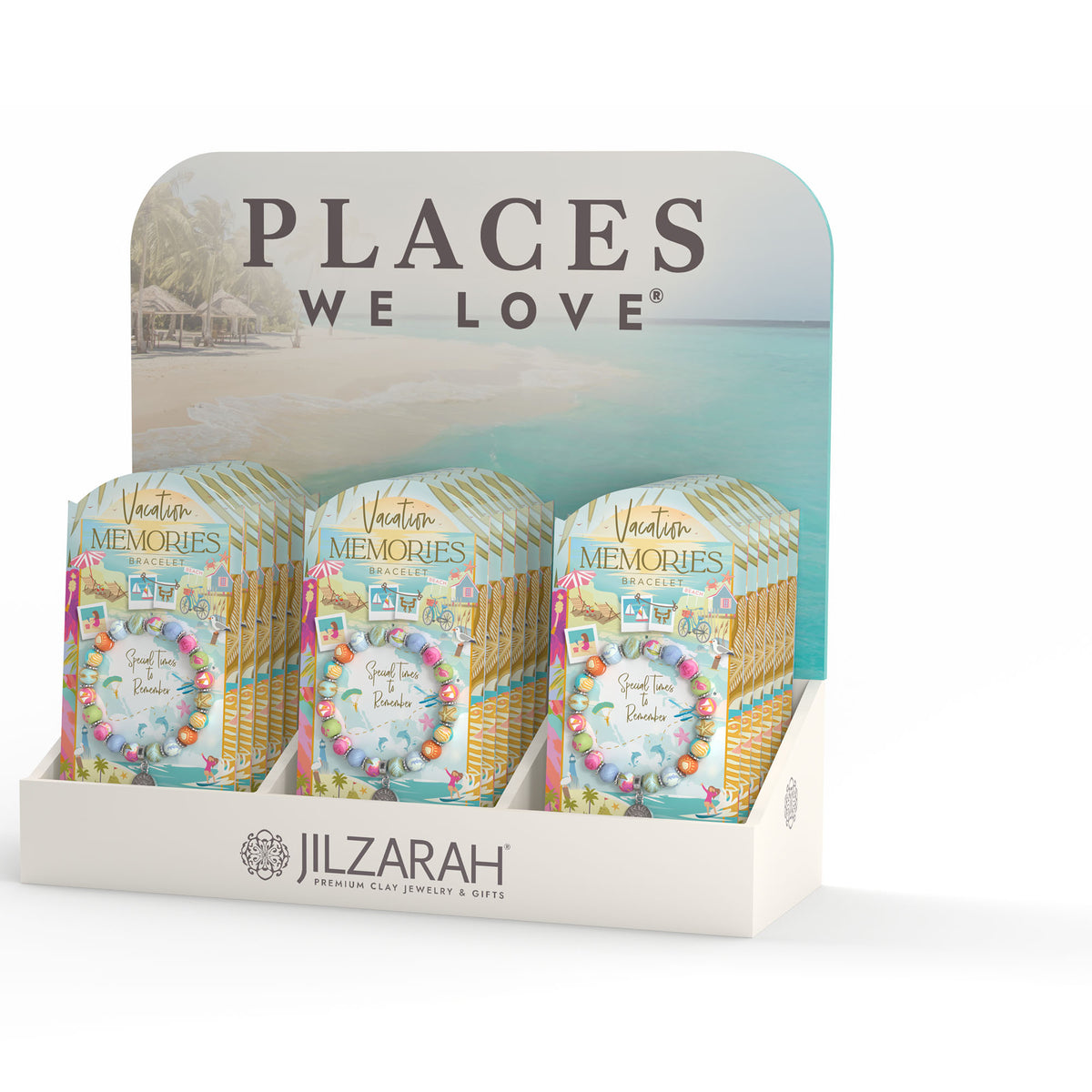 Coastal Vacation Memory Bracelet Collection