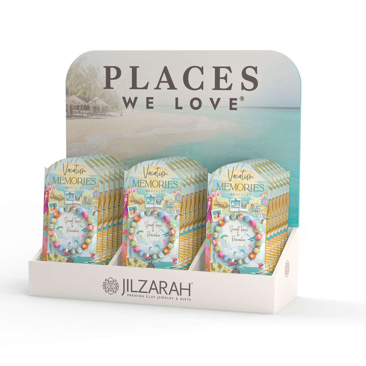 Coastal Vacation Memory Bracelet Collection