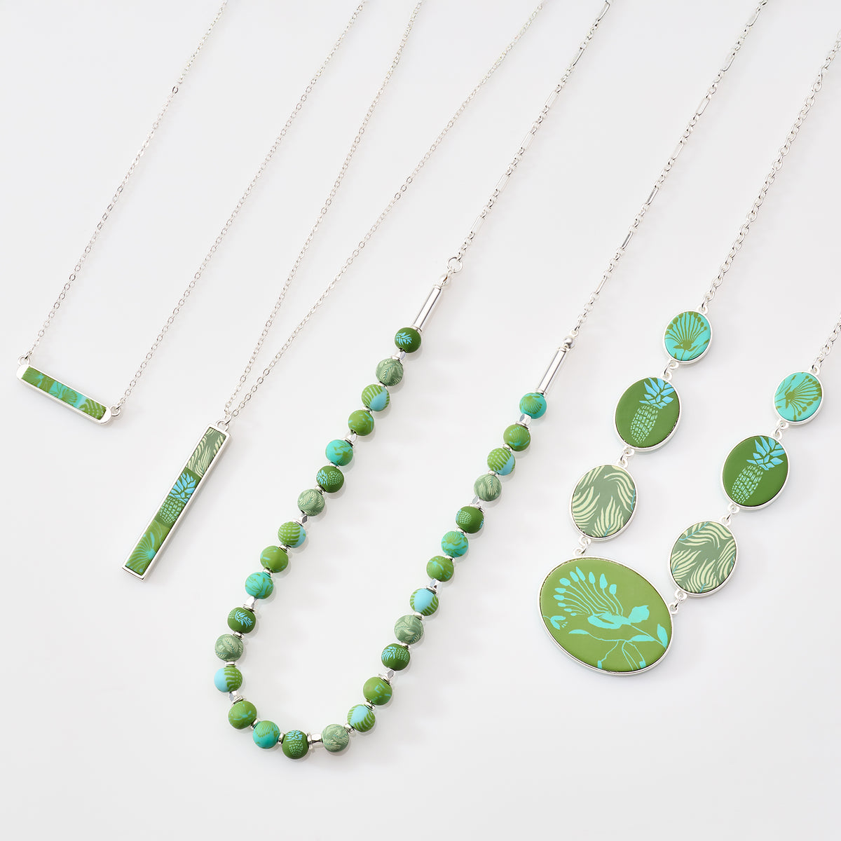 Tropical Green Necklace Pack