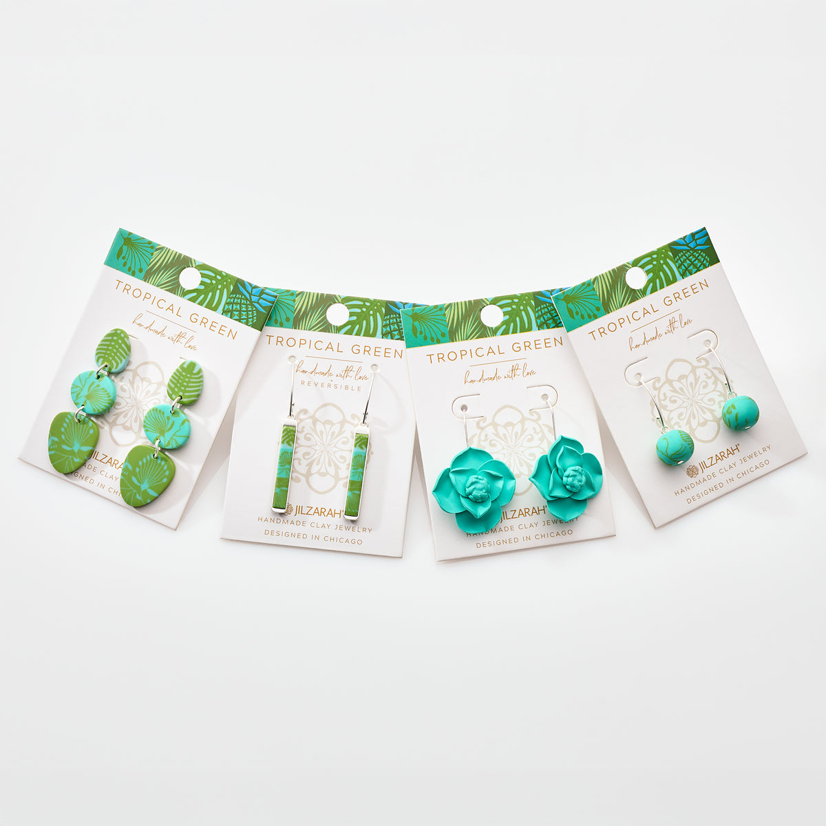 Tropical Green Earring Pack