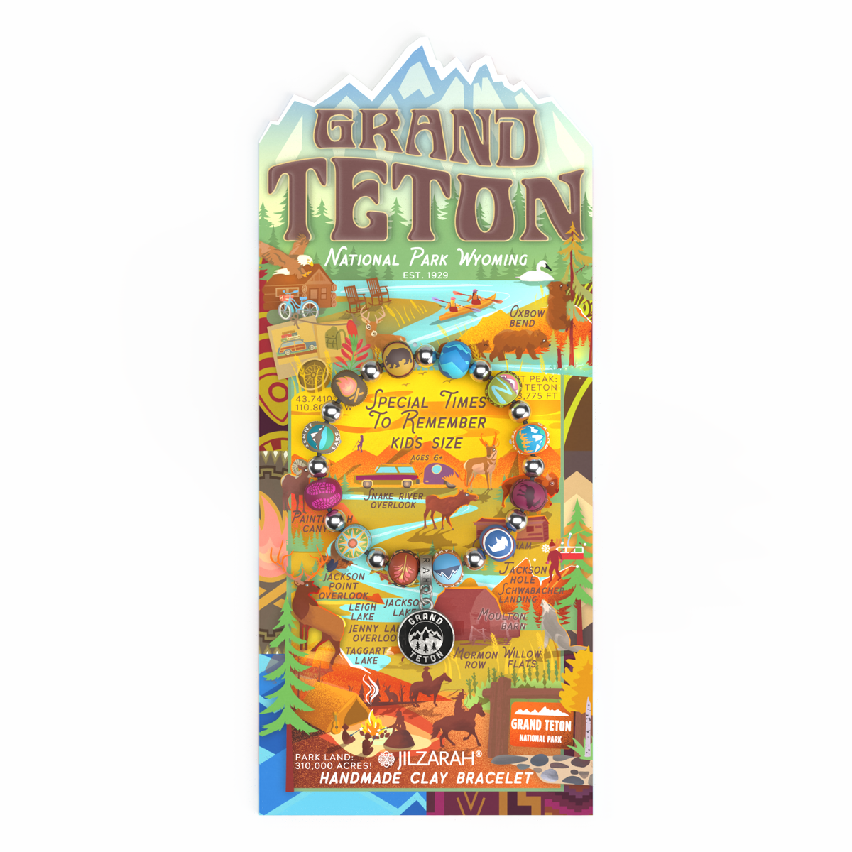 Grand Teton Kids Places We Love Bracelet