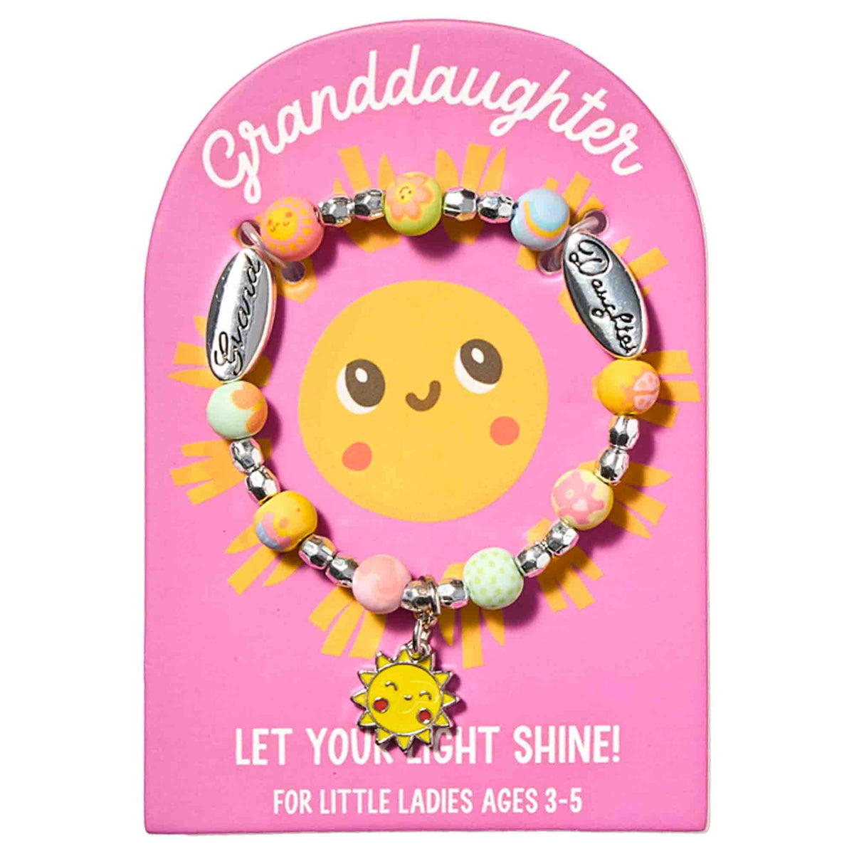 Granddaughter Little Sunshine Toddler Bracelet