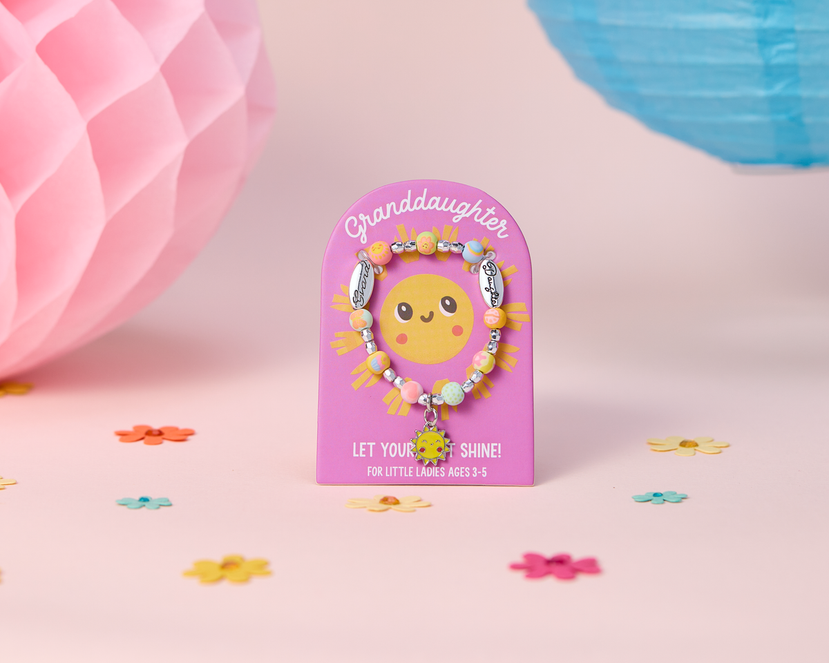 Granddaughter Little Sunshine Toddler Bracelet