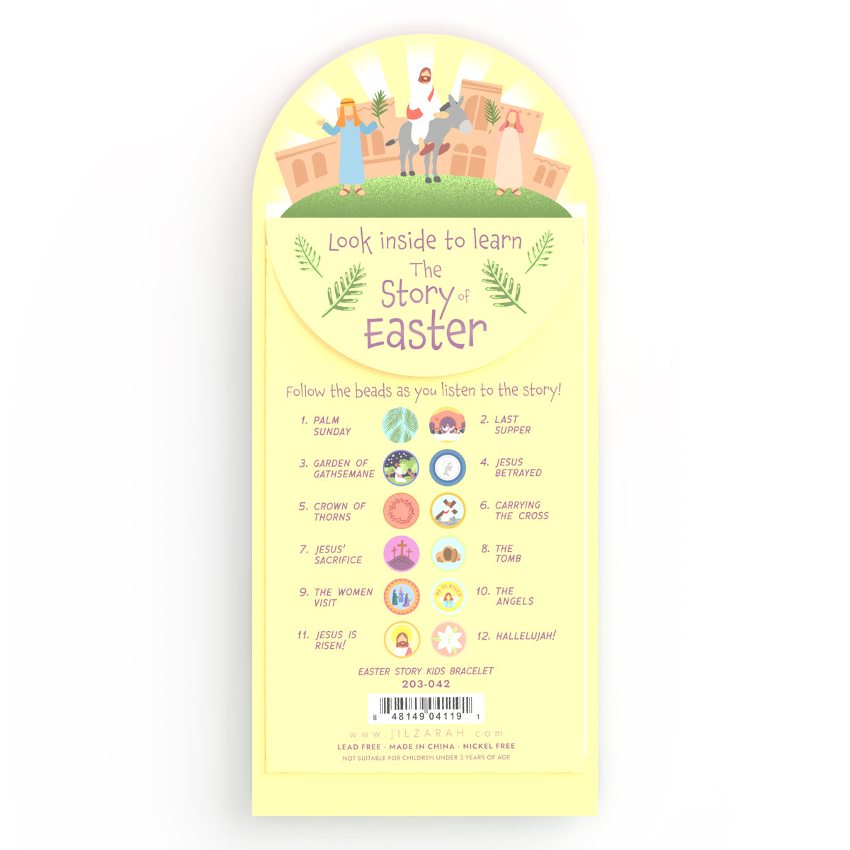 Easter Story Kids Bracelet