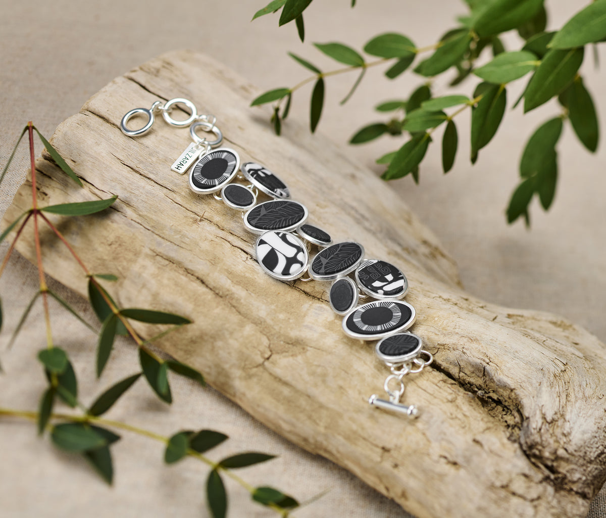 Noir Cobblestone Bracelet