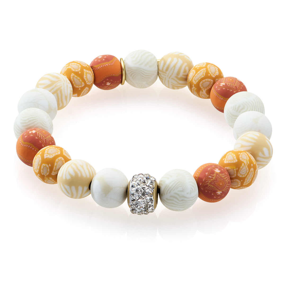 Sahara Crystal Stretch Bracelet