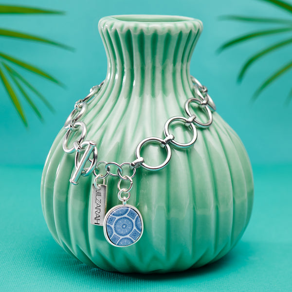 French Quarter Link Charm Bracelet