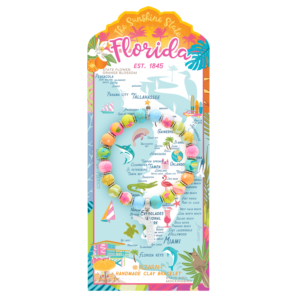 Florida Places We Love Bracelet