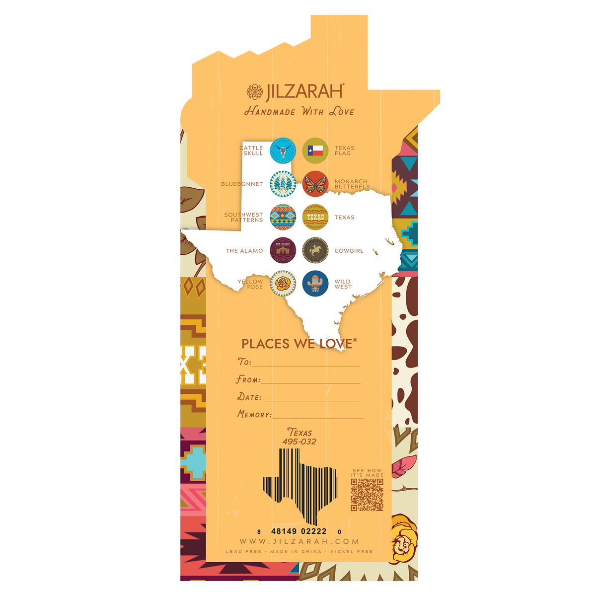 Texas Places We Love Bracelet