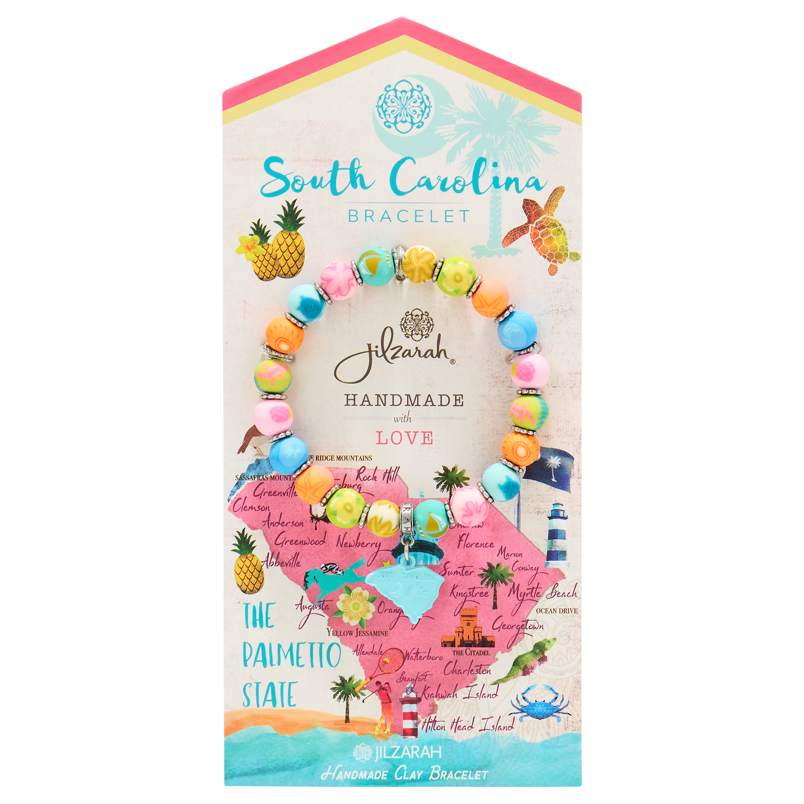 South Carolina Places We Love Bracelet