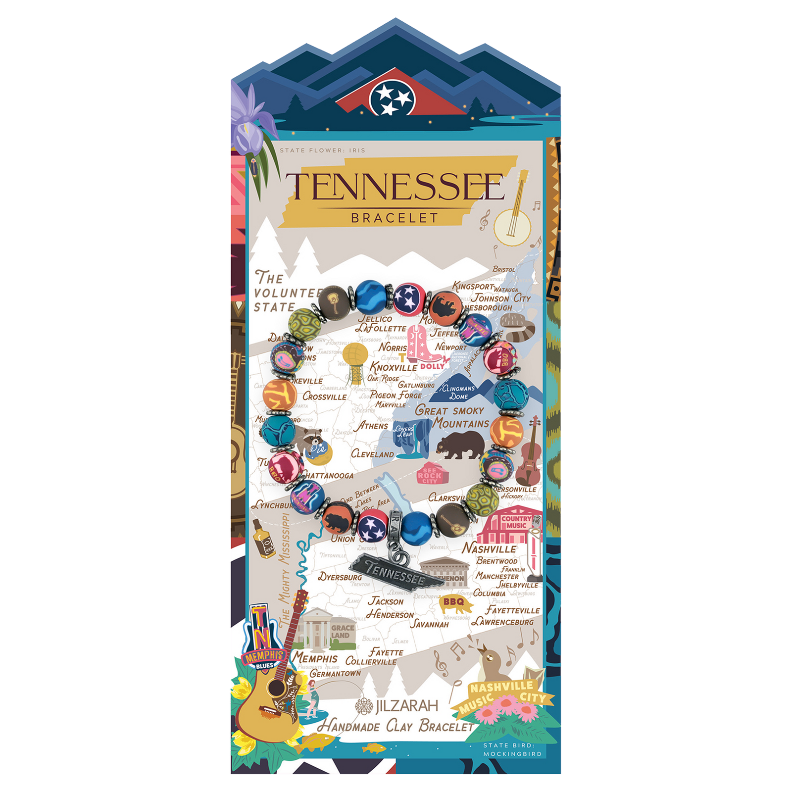 Tennessee Places We Love Bracelet