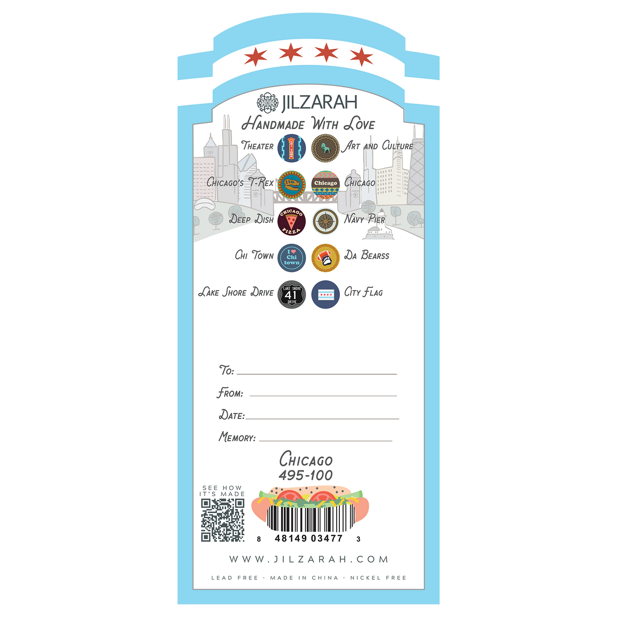 Chicago Places We Love Bracelet