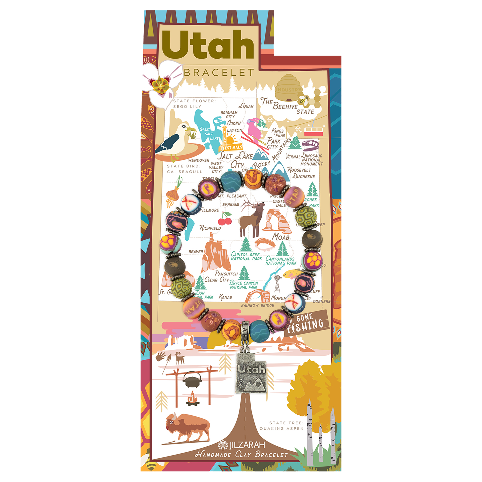 Utah Places We Love Bracelet