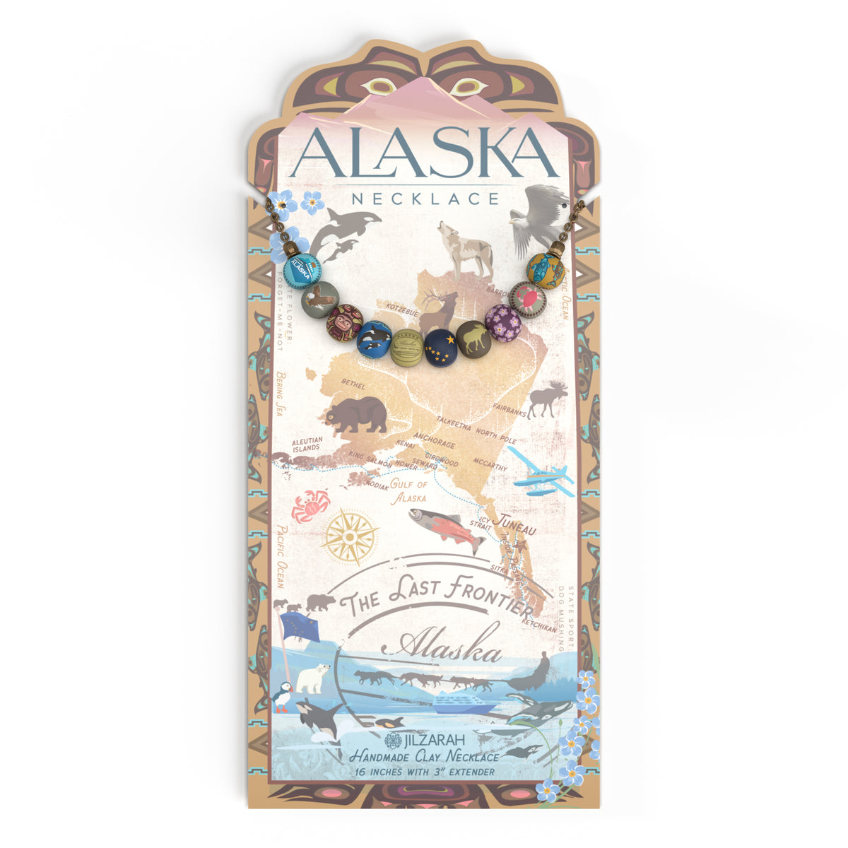 Alaska Places We Love Necklace