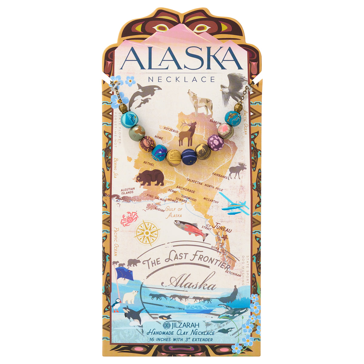 Alaska Places We Love Necklace