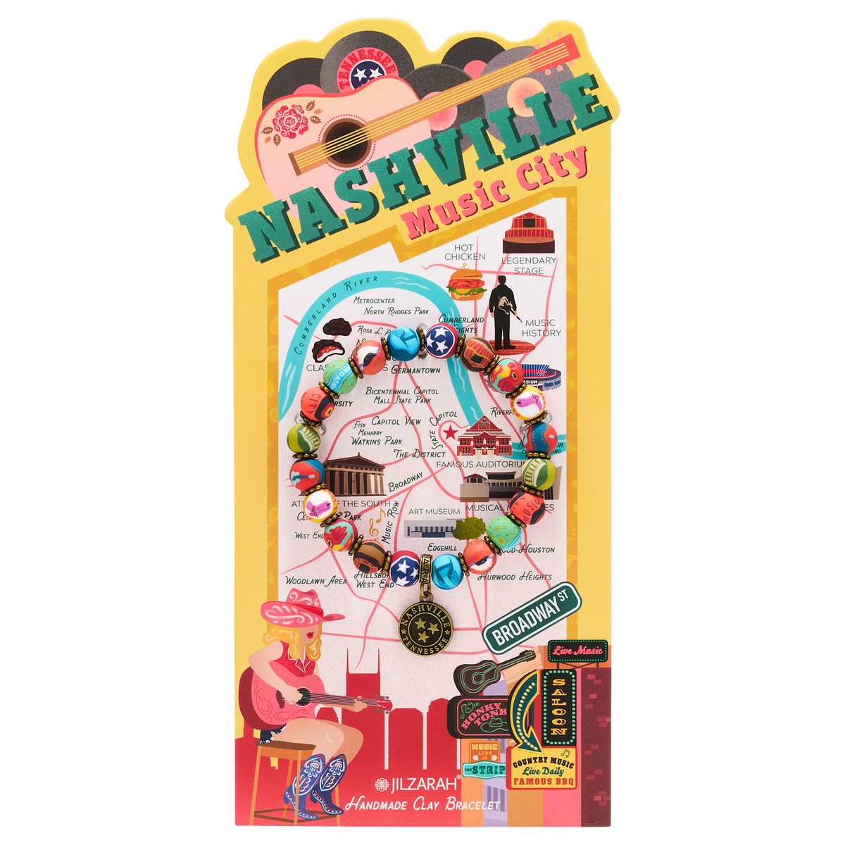 Nashville Places We Love Bracelet