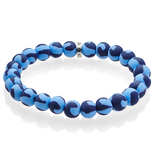 Light Blue-Navy Game Day Bracelet