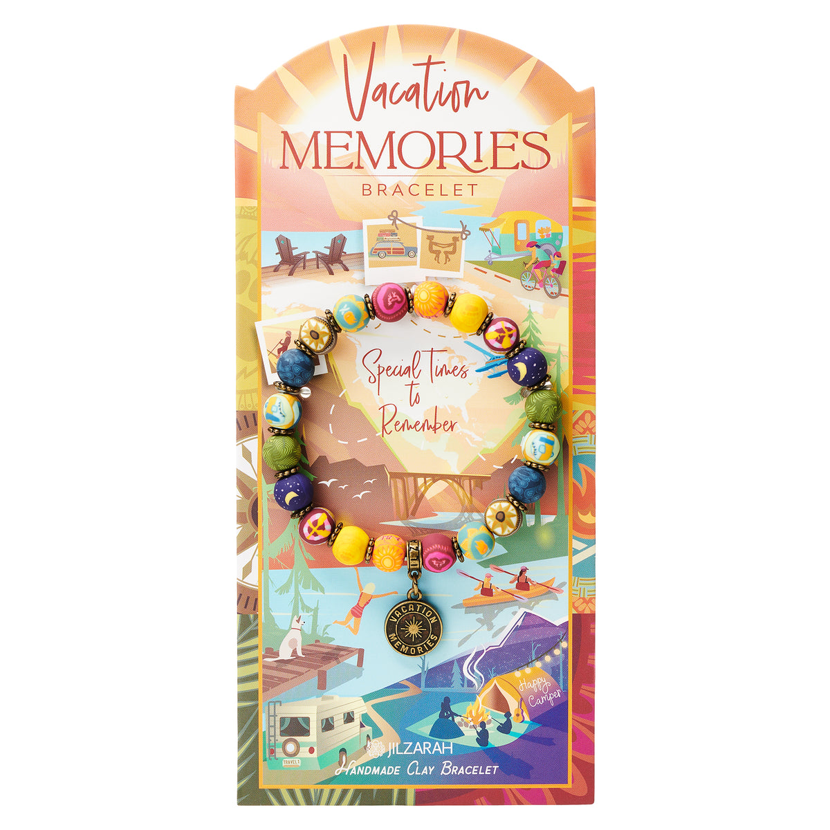 Adventure Vacation Memory Bracelet