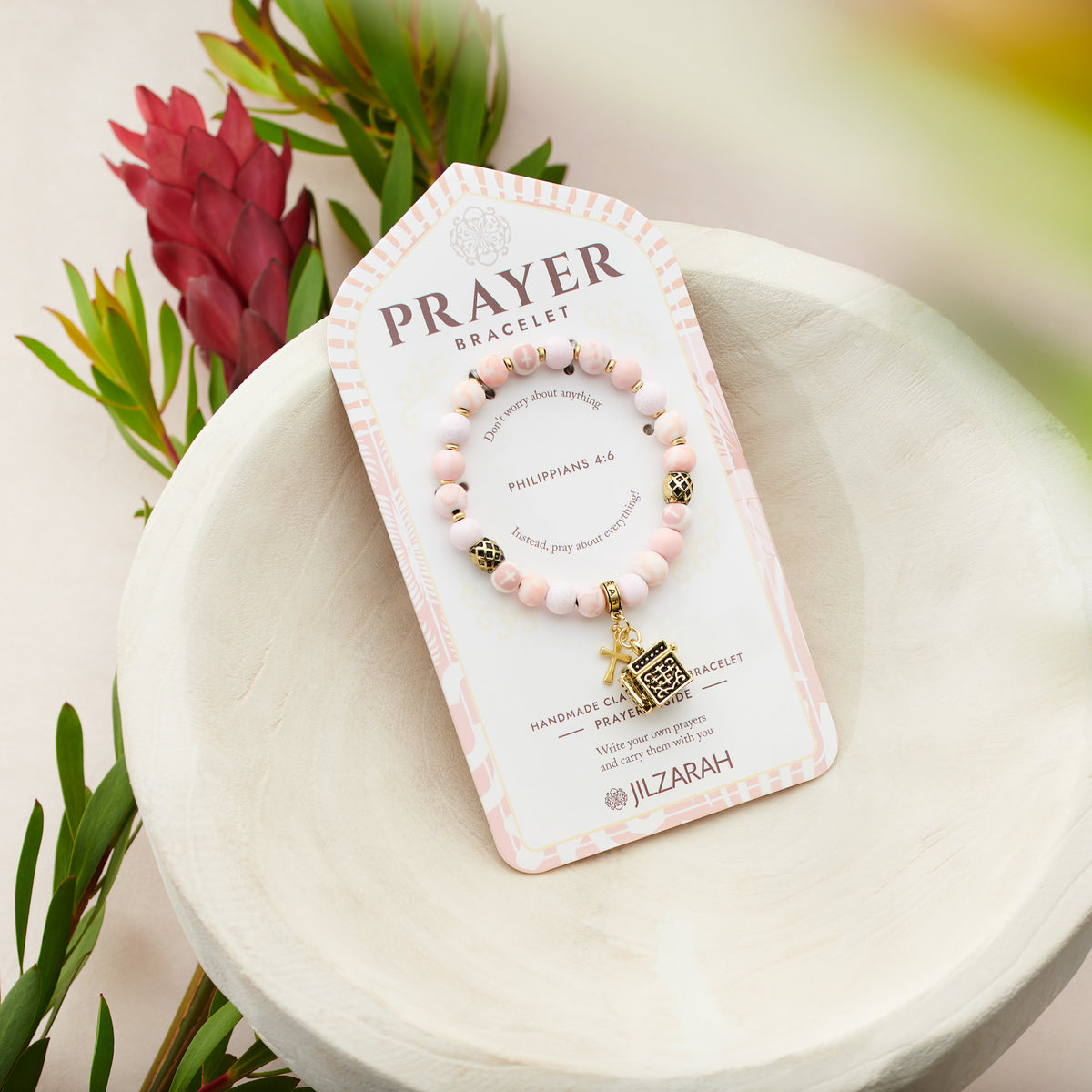 Rose Prayer Bracelet