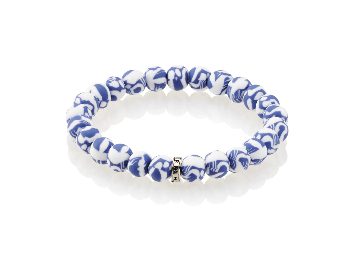 Santorini Blue Stack Bracelet