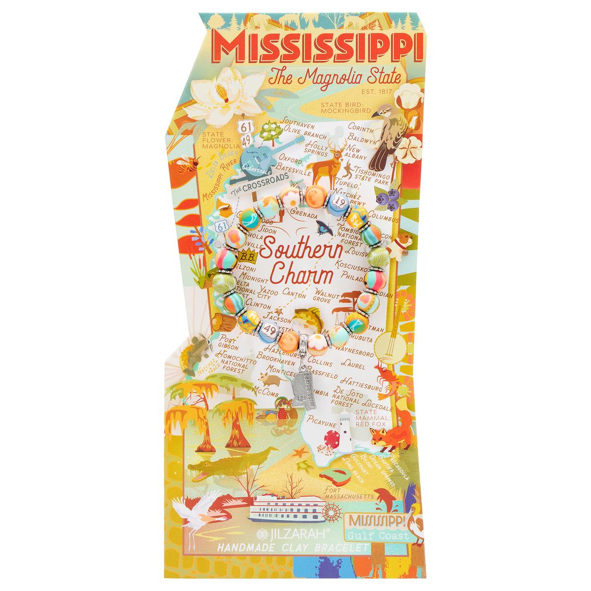 Mississippi Places We Love Bracelet