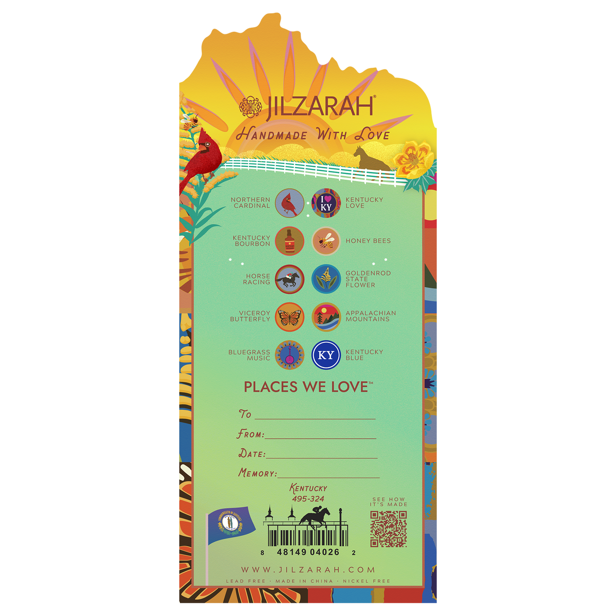 Kentucky Places We Love Bracelet