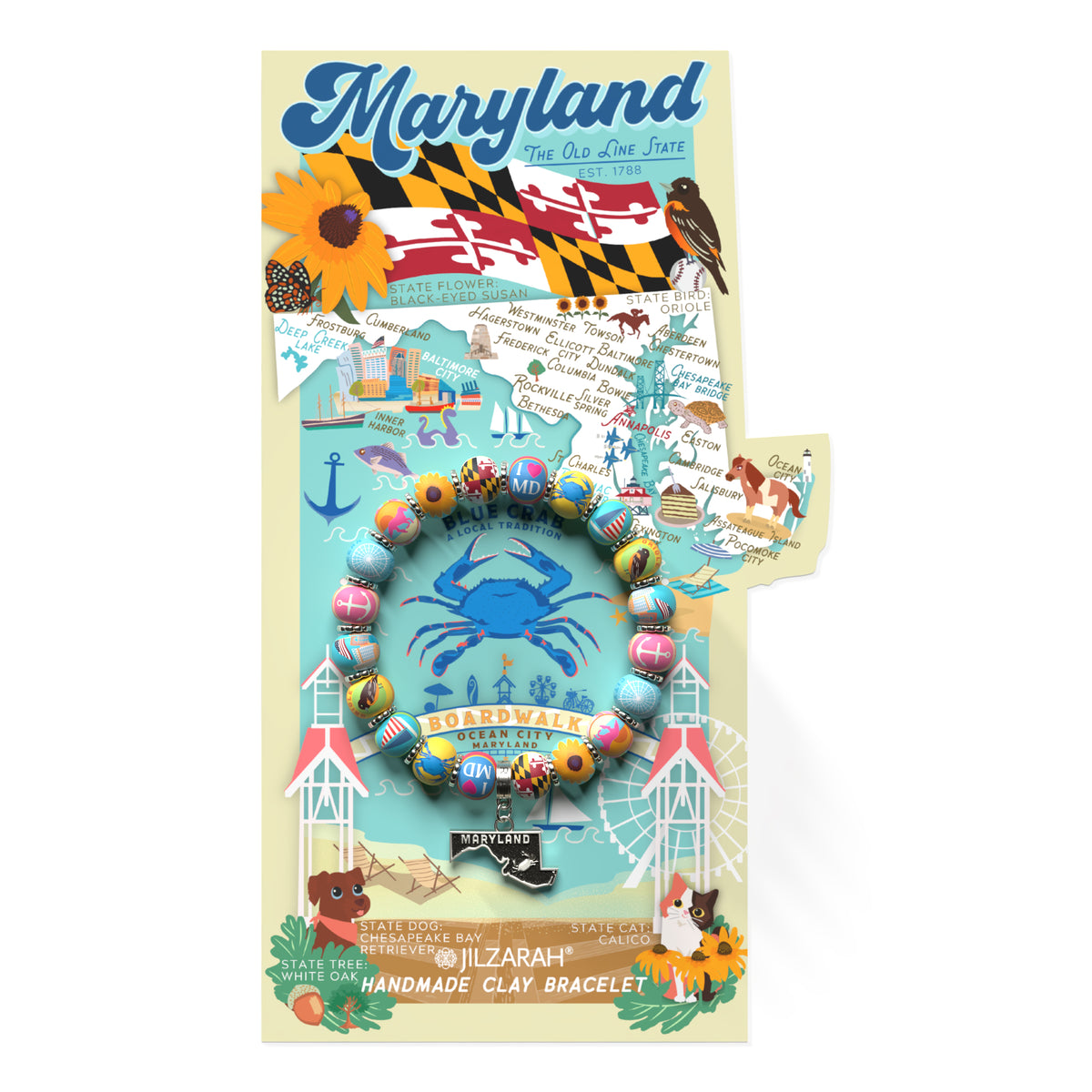 Maryland Places We Love Bracelet