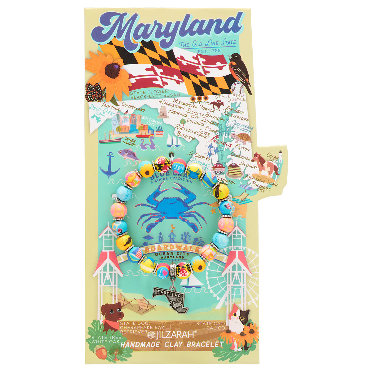 Maryland Places We Love Bracelet