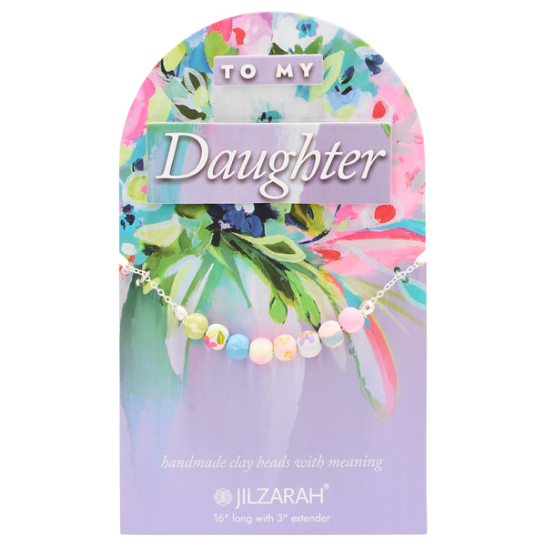 Daughter Beaded Necklace