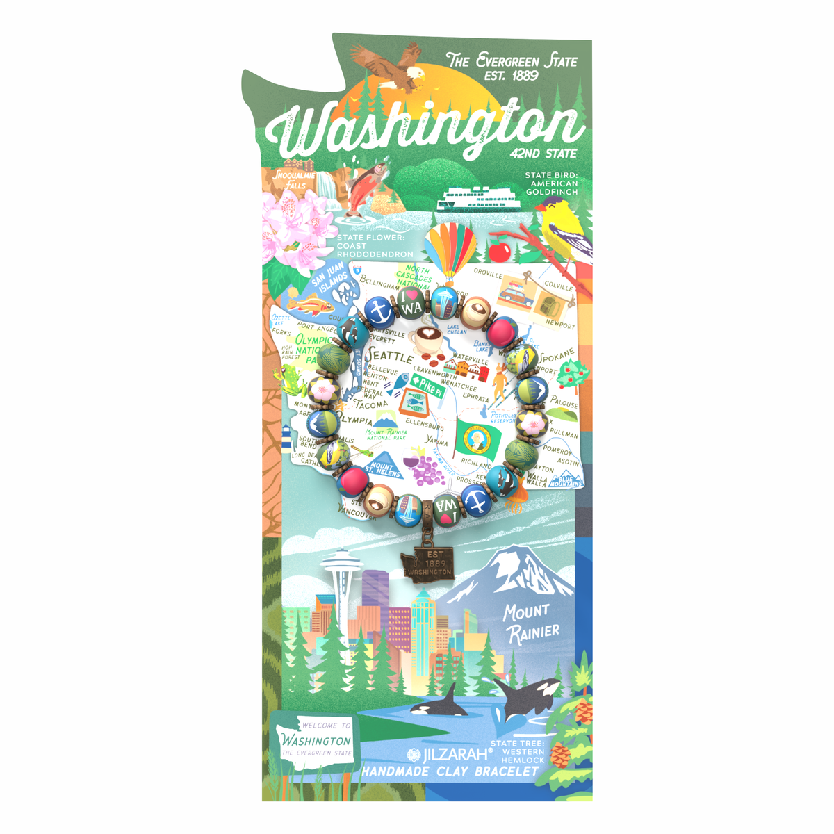 Washington Places We Love Bracelet