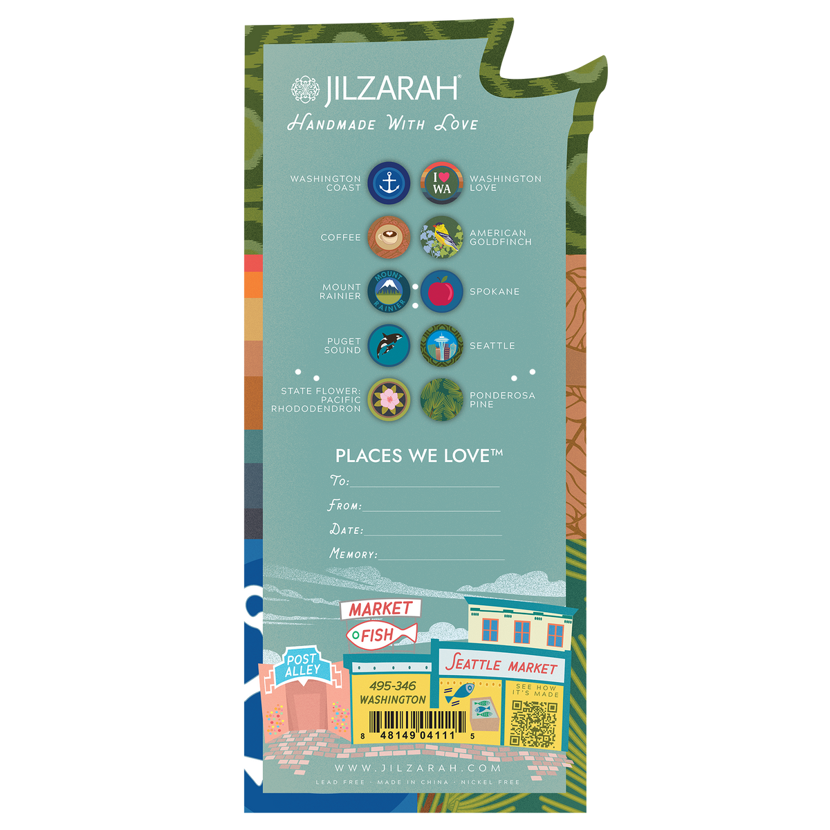 Washington Places We Love Bracelet