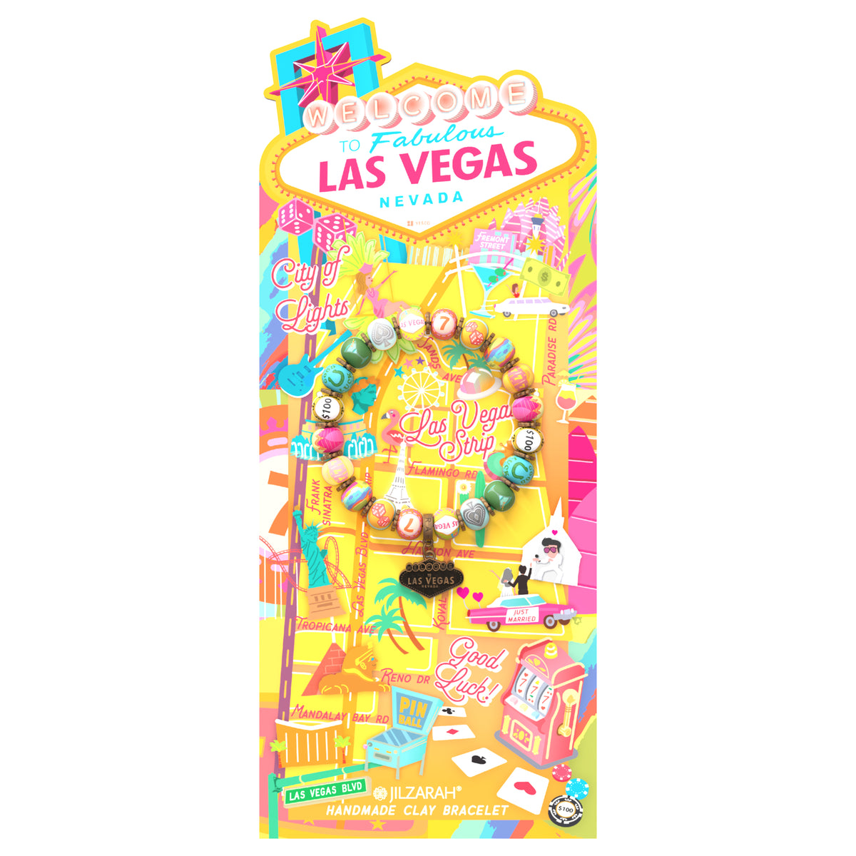 Las Vegas Places We Love Bracelet