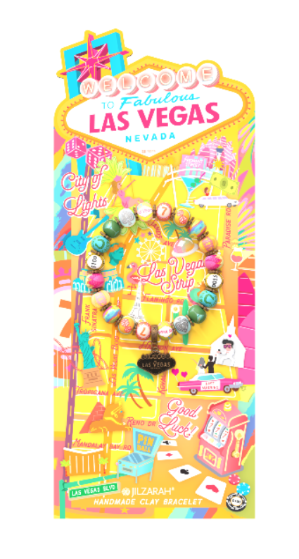 Las Vegas Places We Love Bracelet