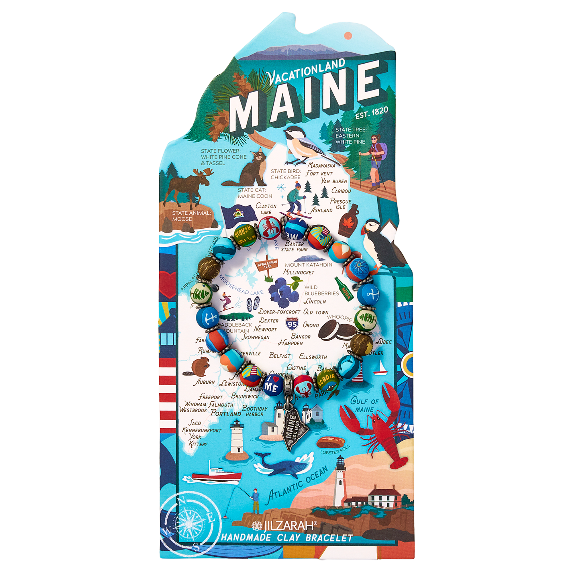 Maine Places We Love Bracelet
