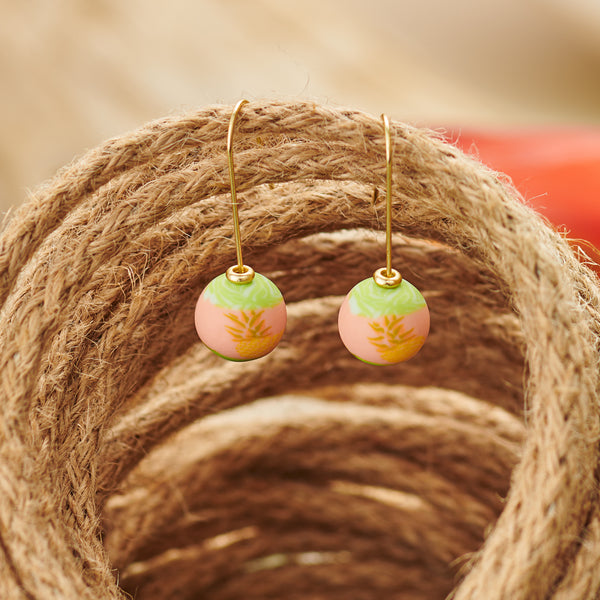 Palm Beach 12mm Single Bead Earrings