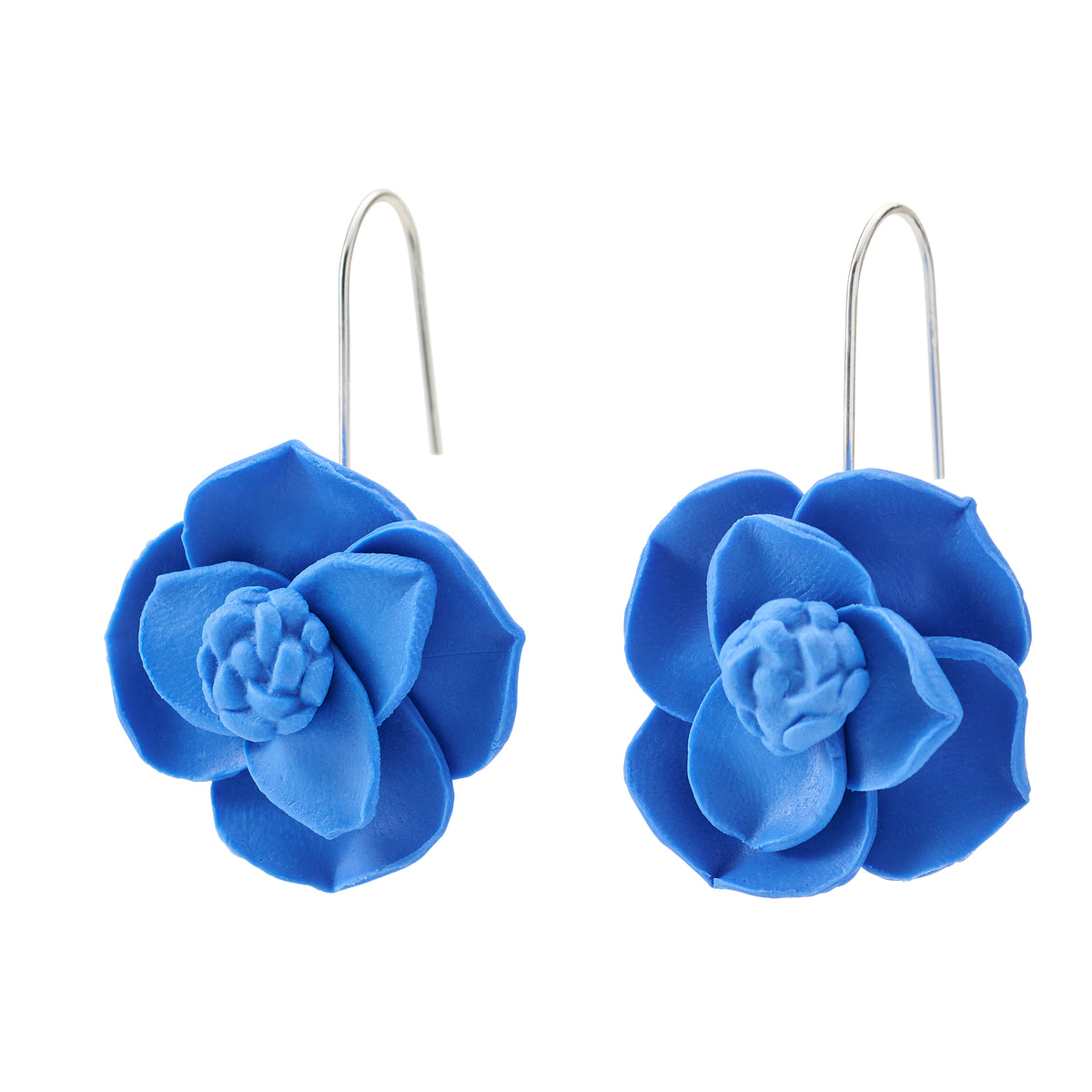 Santorini Clay Flower Earrings