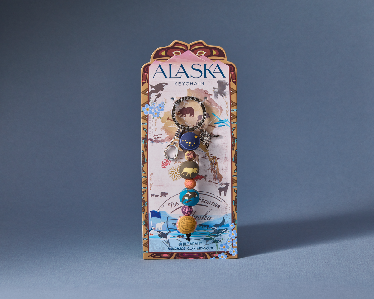 Alaska Places We Love Keyclip