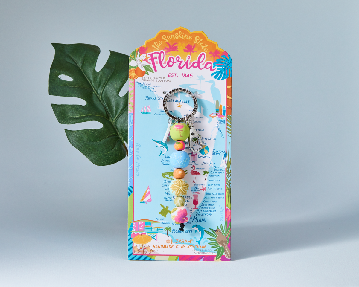 Florida Places We Love Keyclip