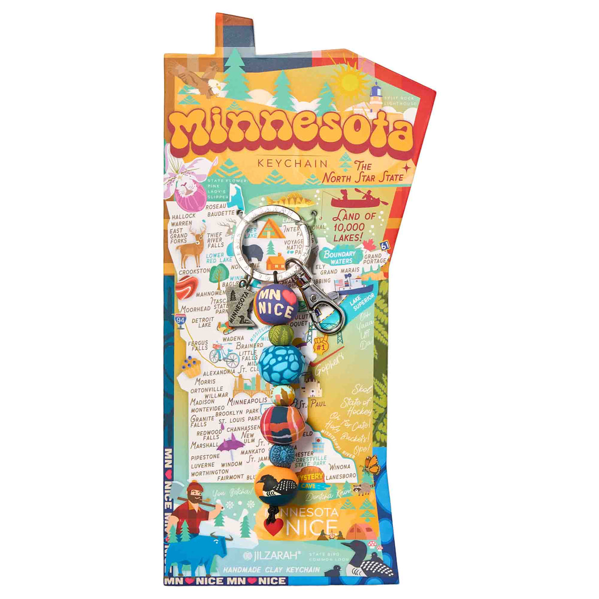 Minnesota Places We Love Keyclip