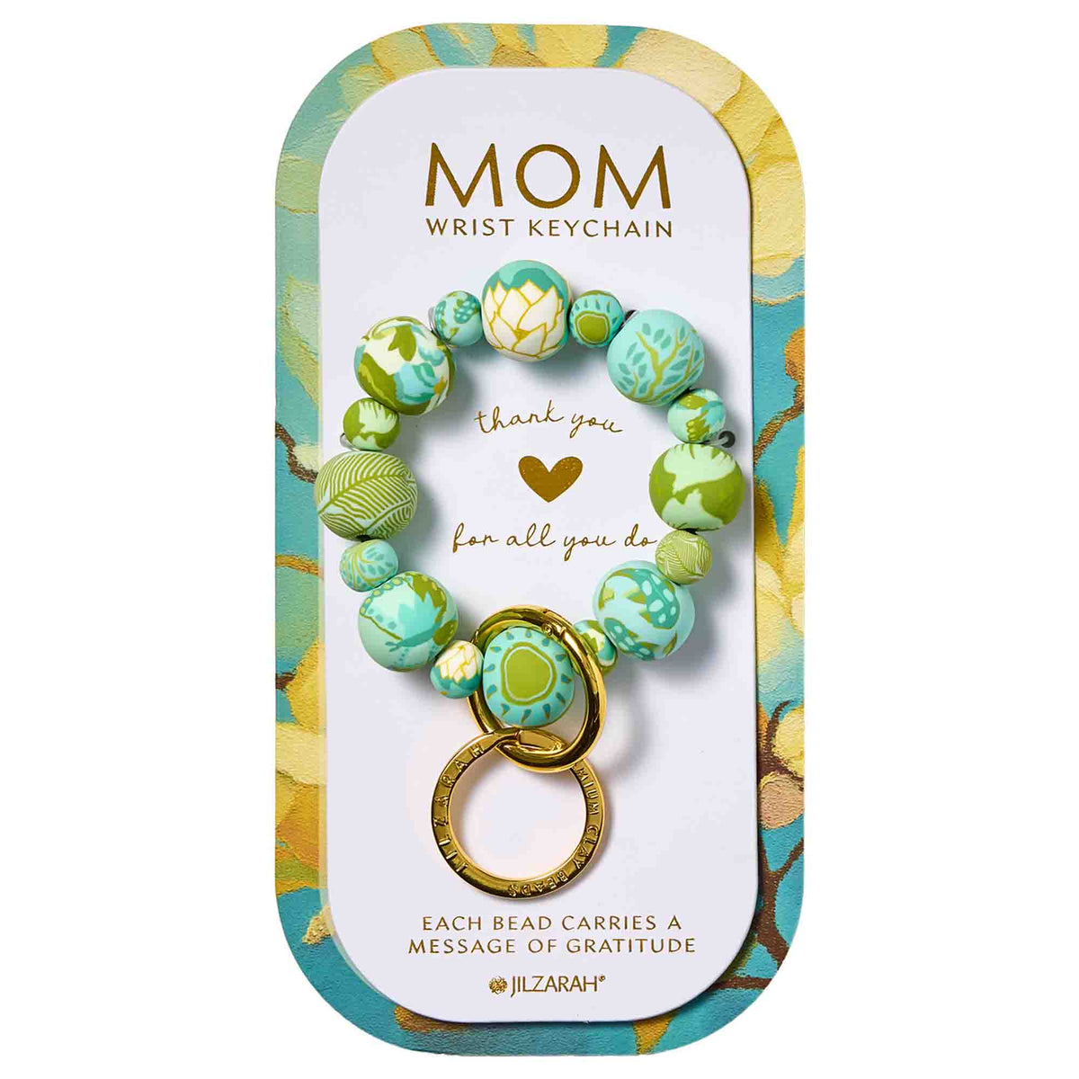 Kind Mom Carded Wrist Keychain