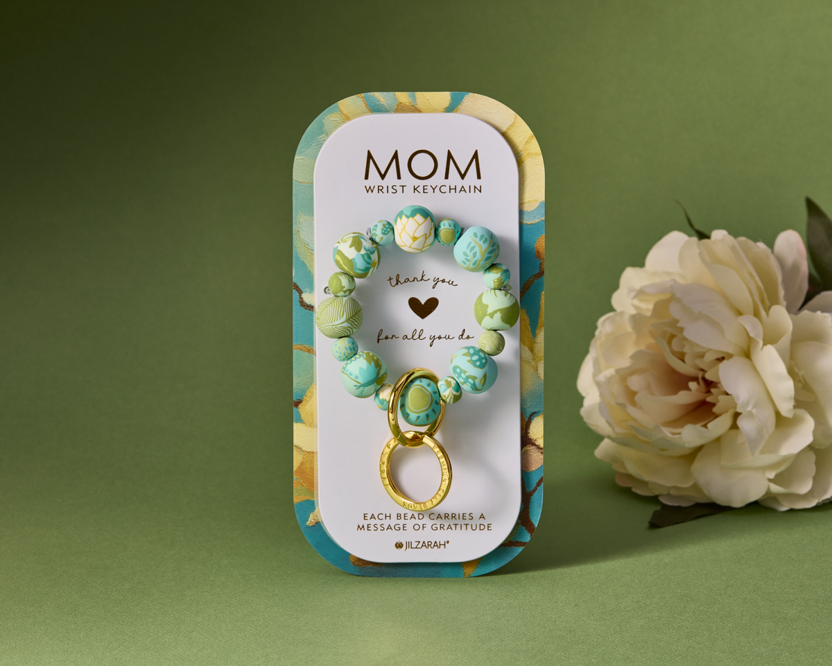 Kind Mom Carded Wrist Keychain