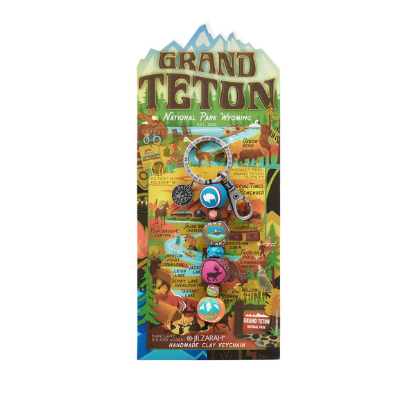 Grand Teton Places We Love Key Clip