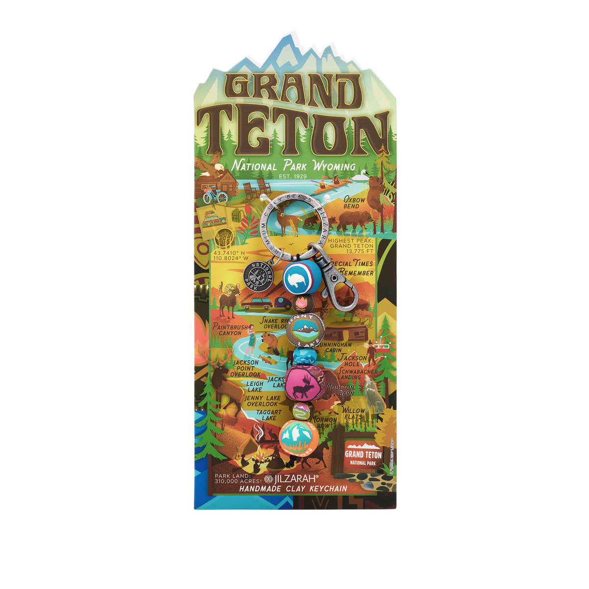 Grand Teton Places We Love Key Clip