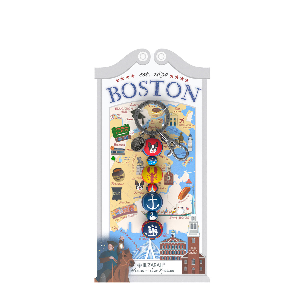 Boston Places We Love Key Clip