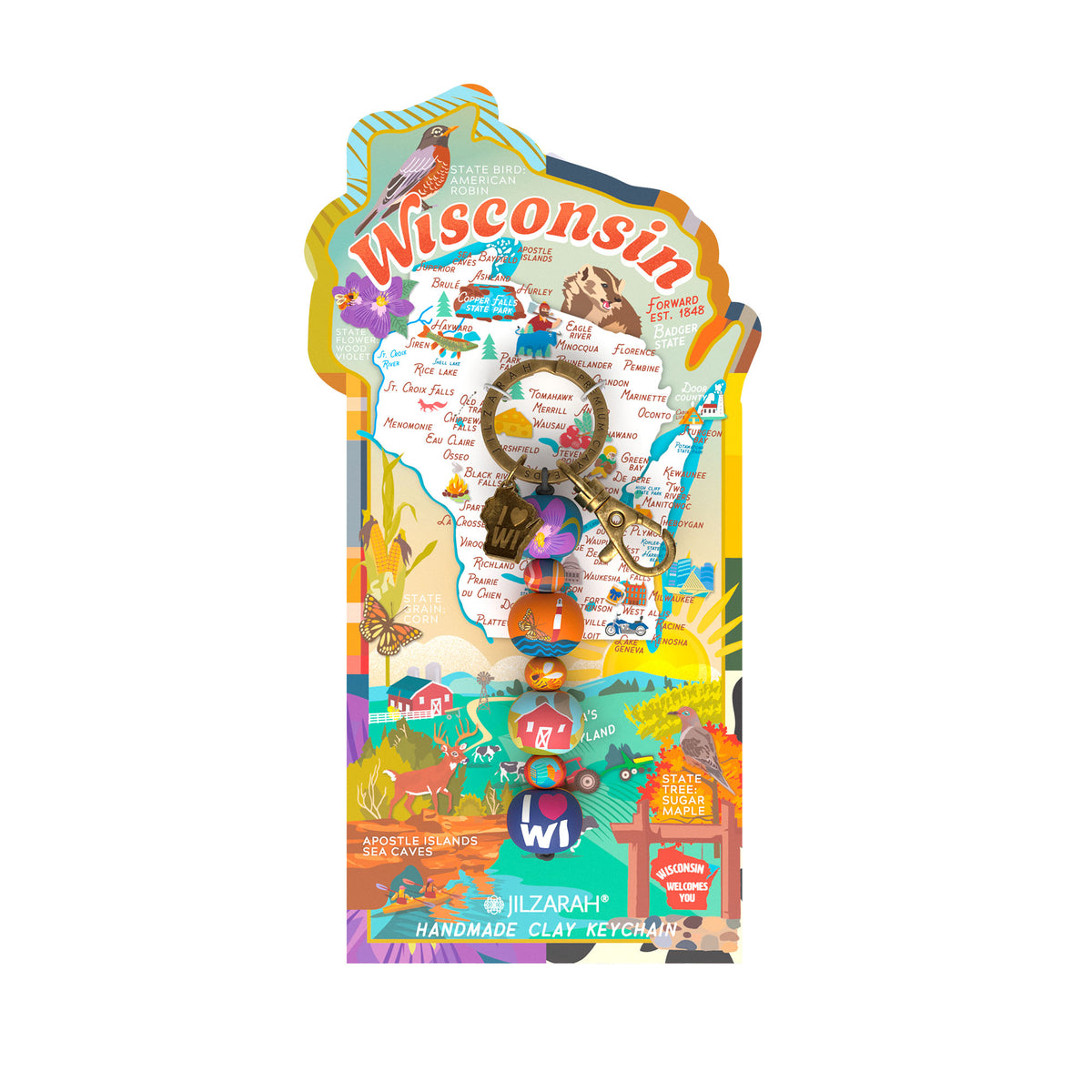 Wisconsin Places We Love Key Clip